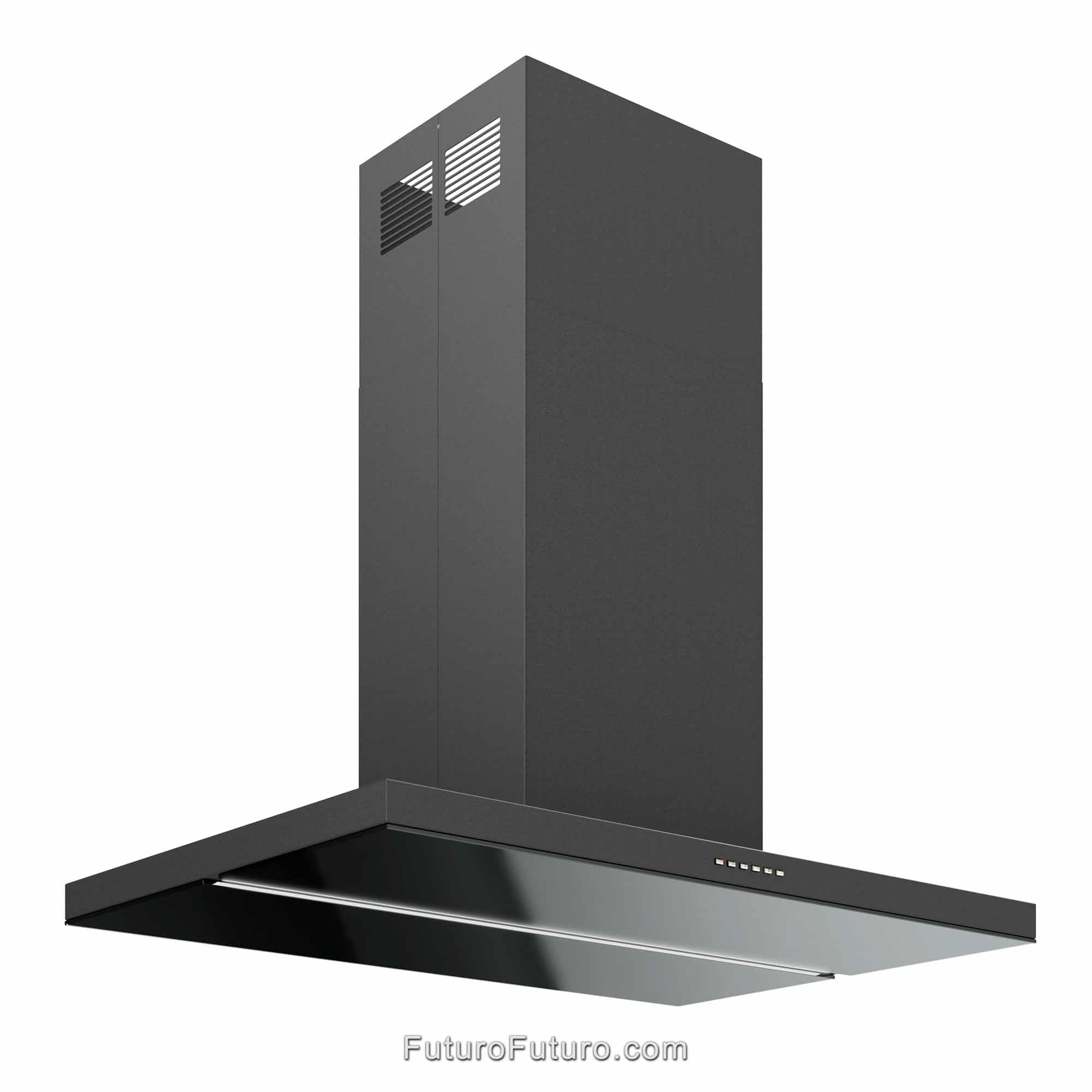 36″ Viale Black Island Range Hood IS36VIALEBLK