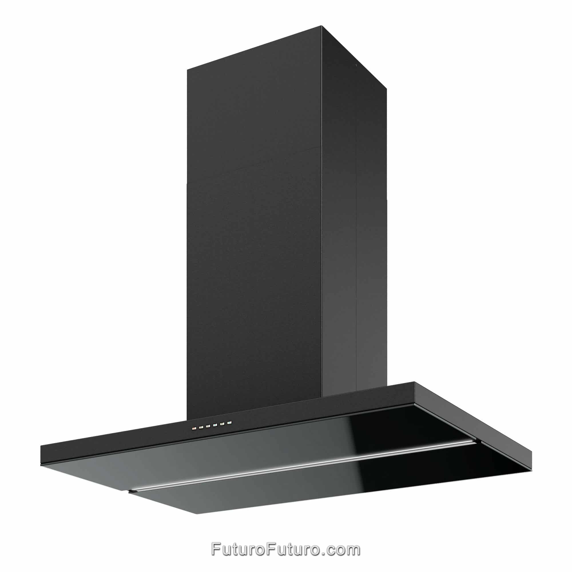36″ Viale Black Island Range Hood IS36VIALEBLK