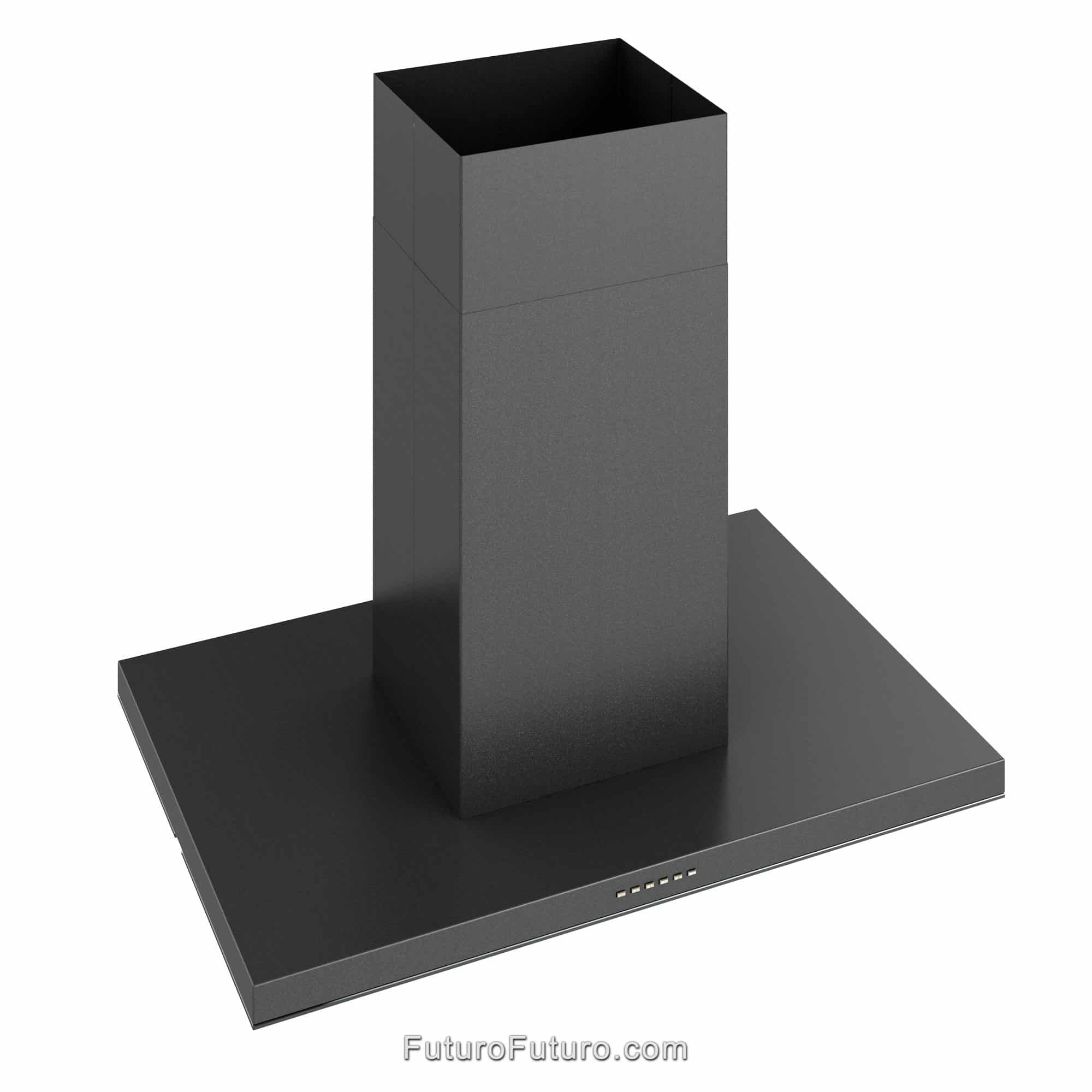 36″ Viale Black Island Range Hood IS36VIALEBLK