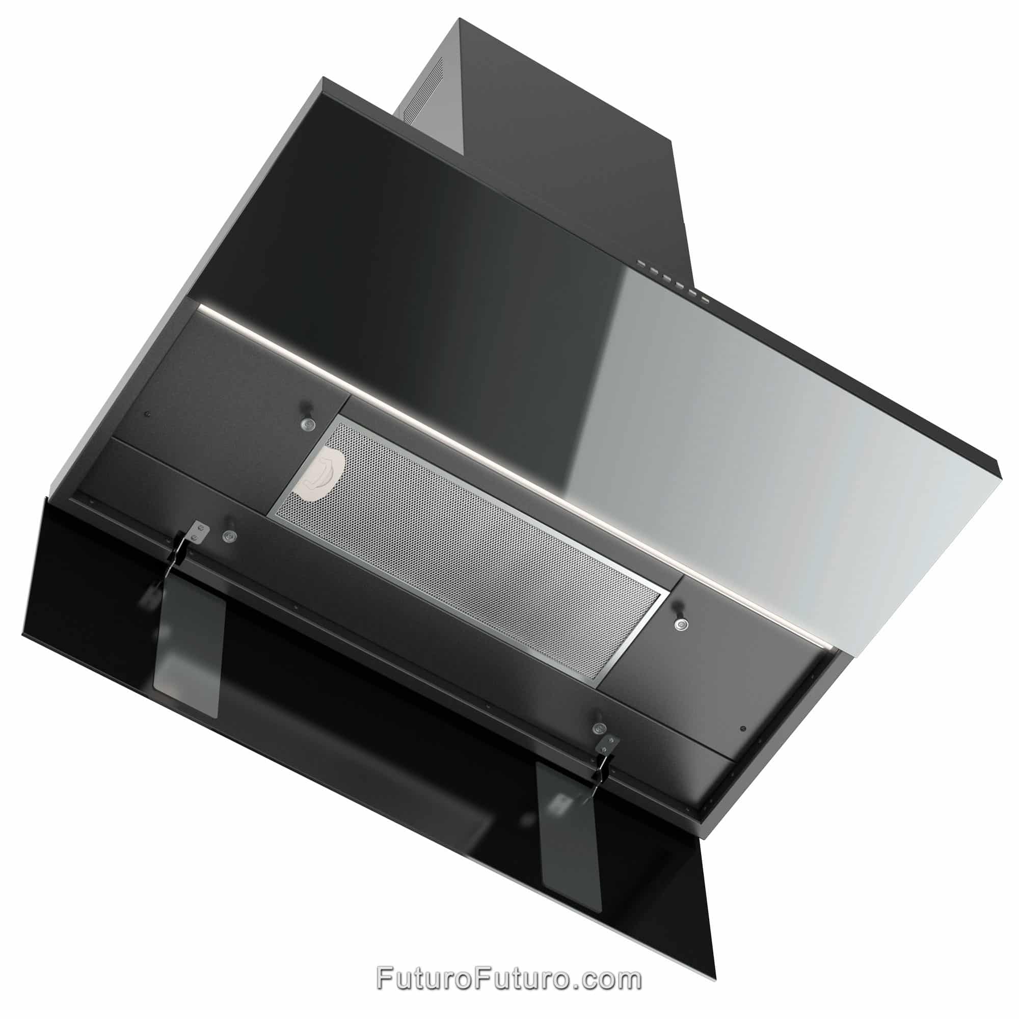36″ Viale Black Island Range Hood IS36VIALEBLK