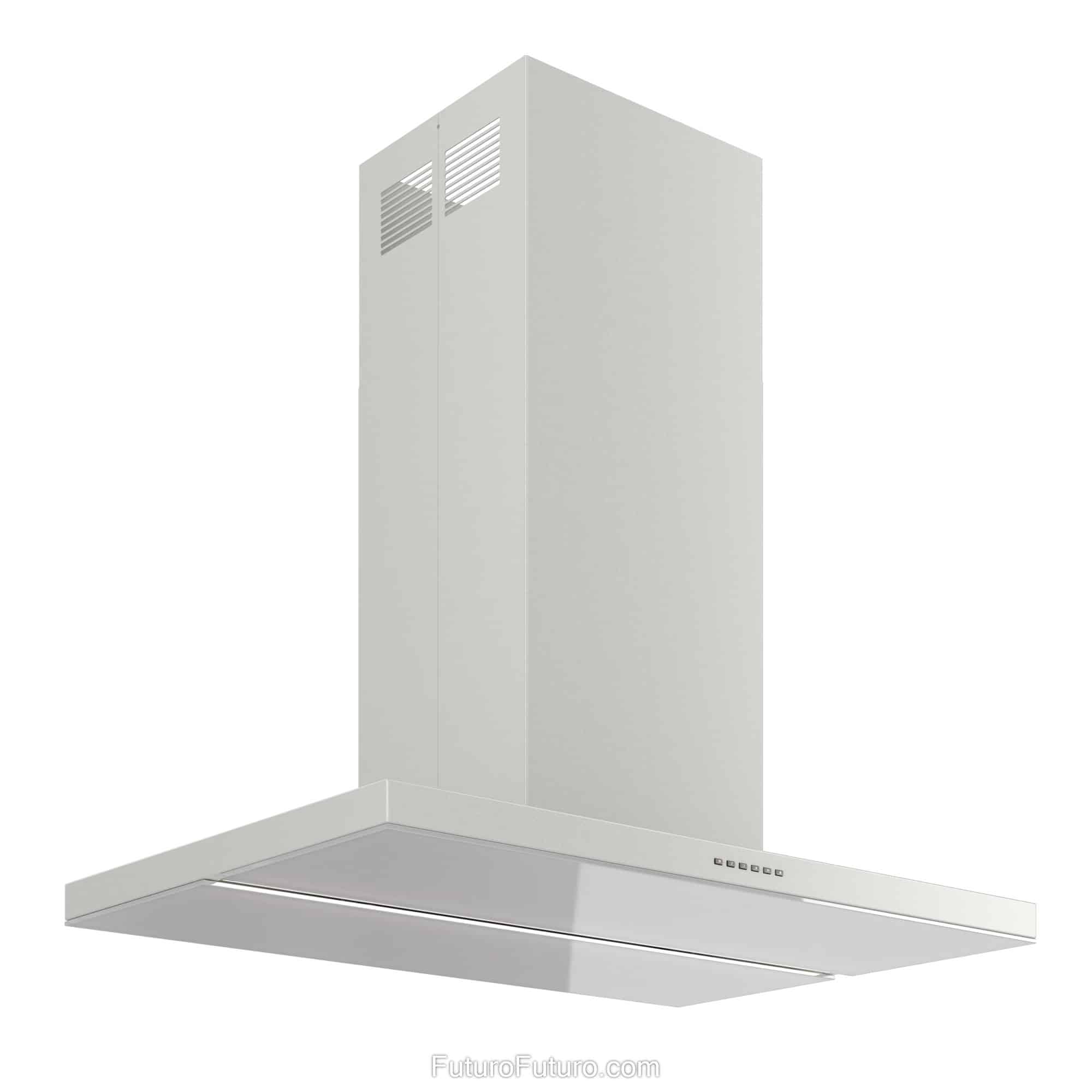 36″ Viale White Island Range Hood IS36VIALEWHT