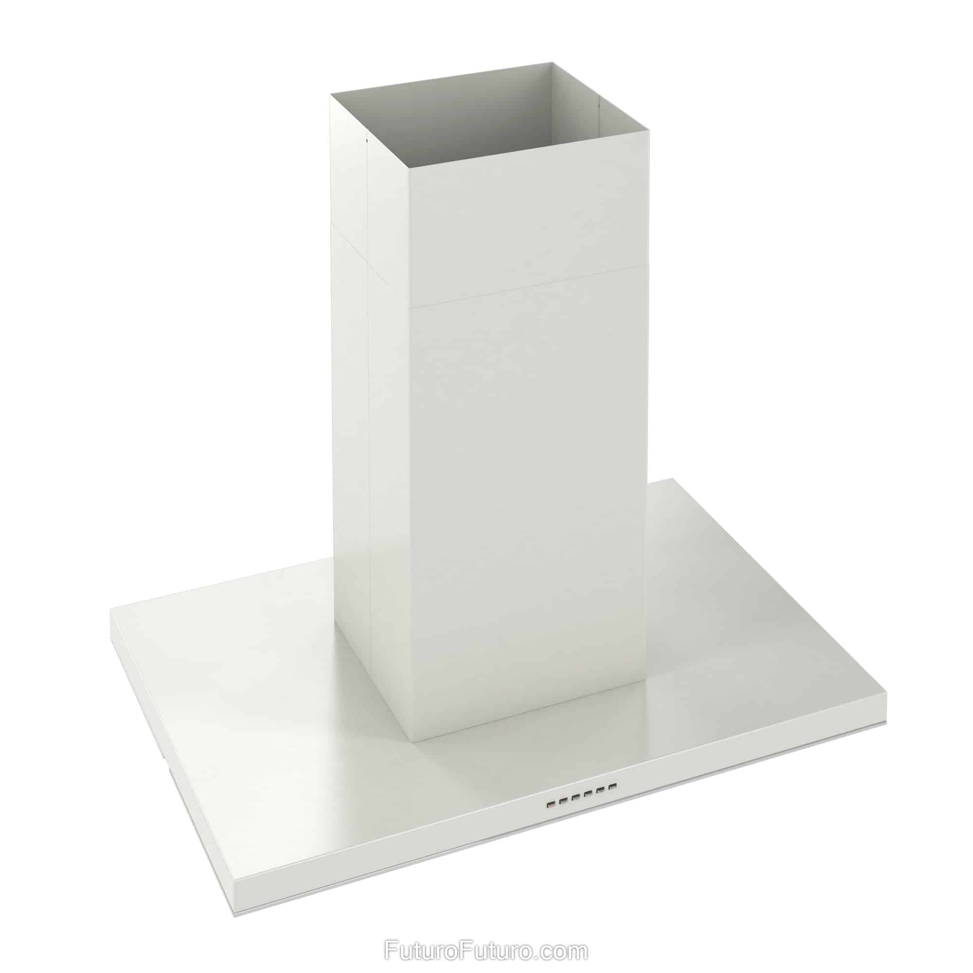 36″ Viale White Island Range Hood IS36VIALEWHT