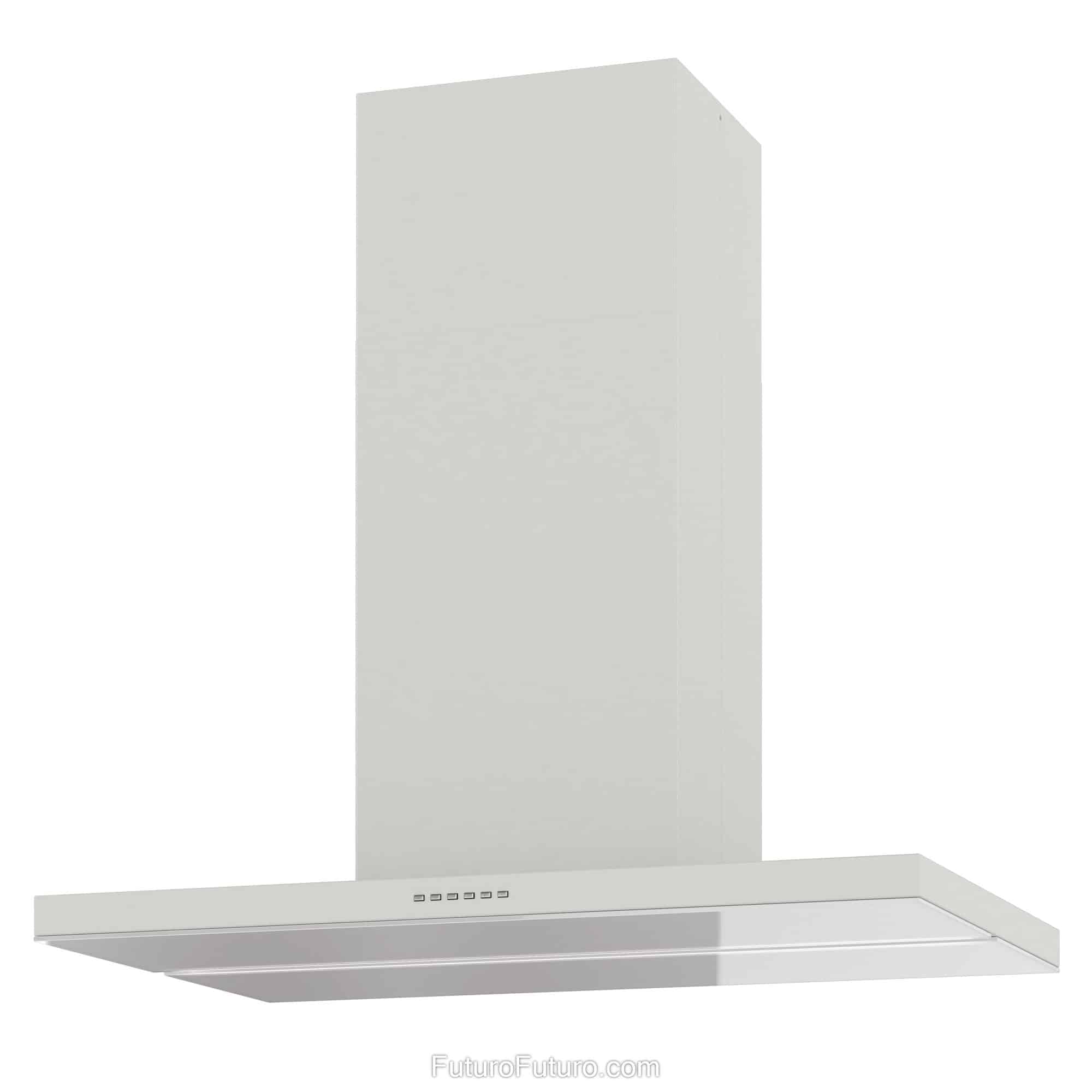 36″ Viale White Island Range Hood IS36VIALEWHT