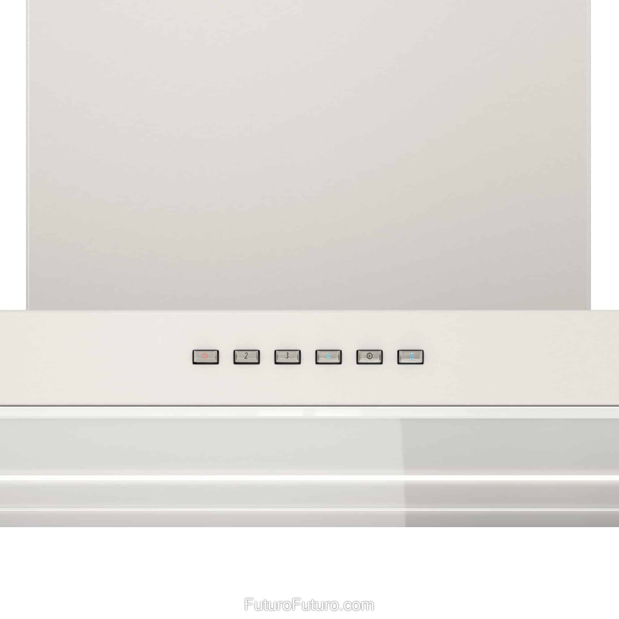 36″ Viale White Island Range Hood IS36VIALEWHT