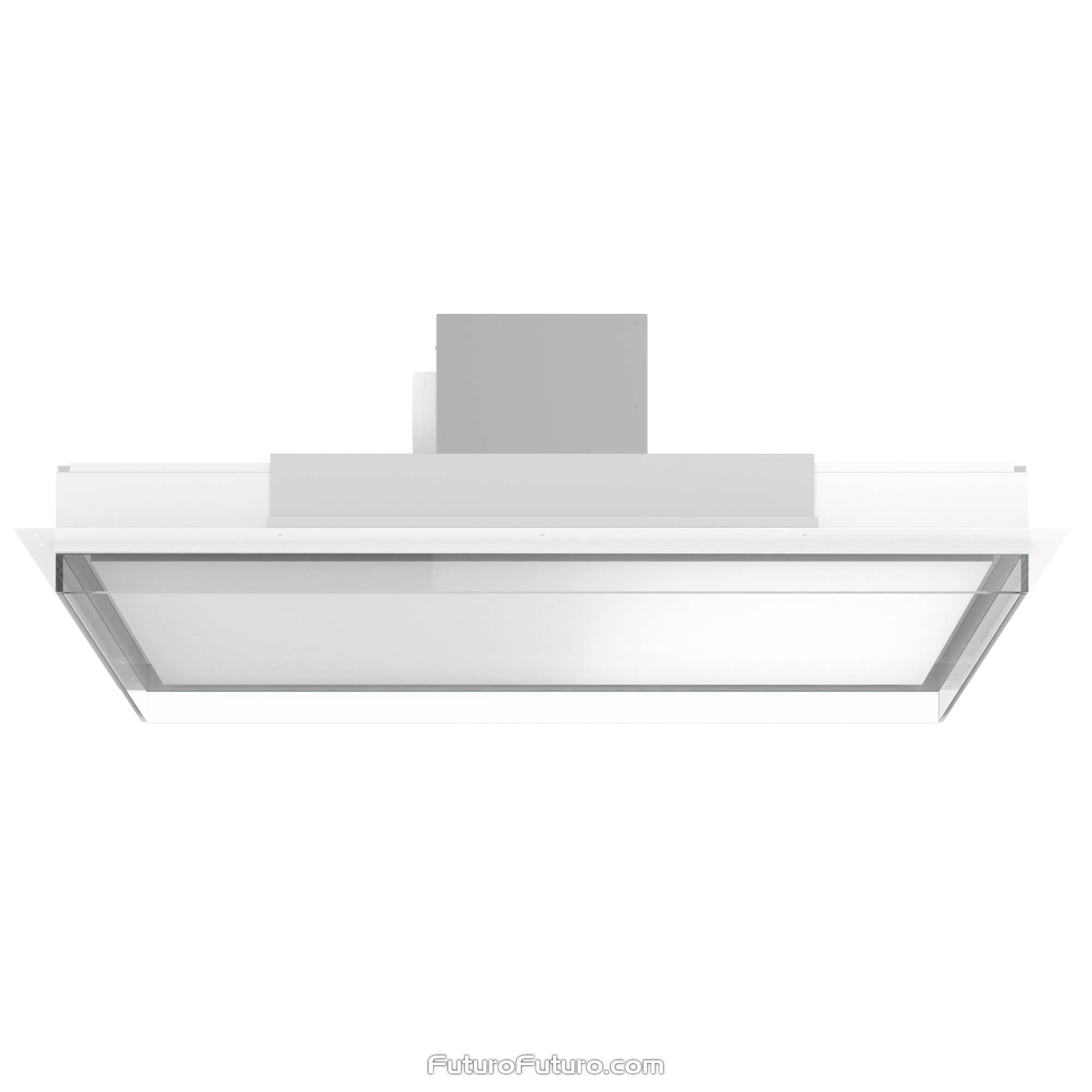 48″ Alina White Ceiling/Soffit Range Hood IS48ALINAWHT