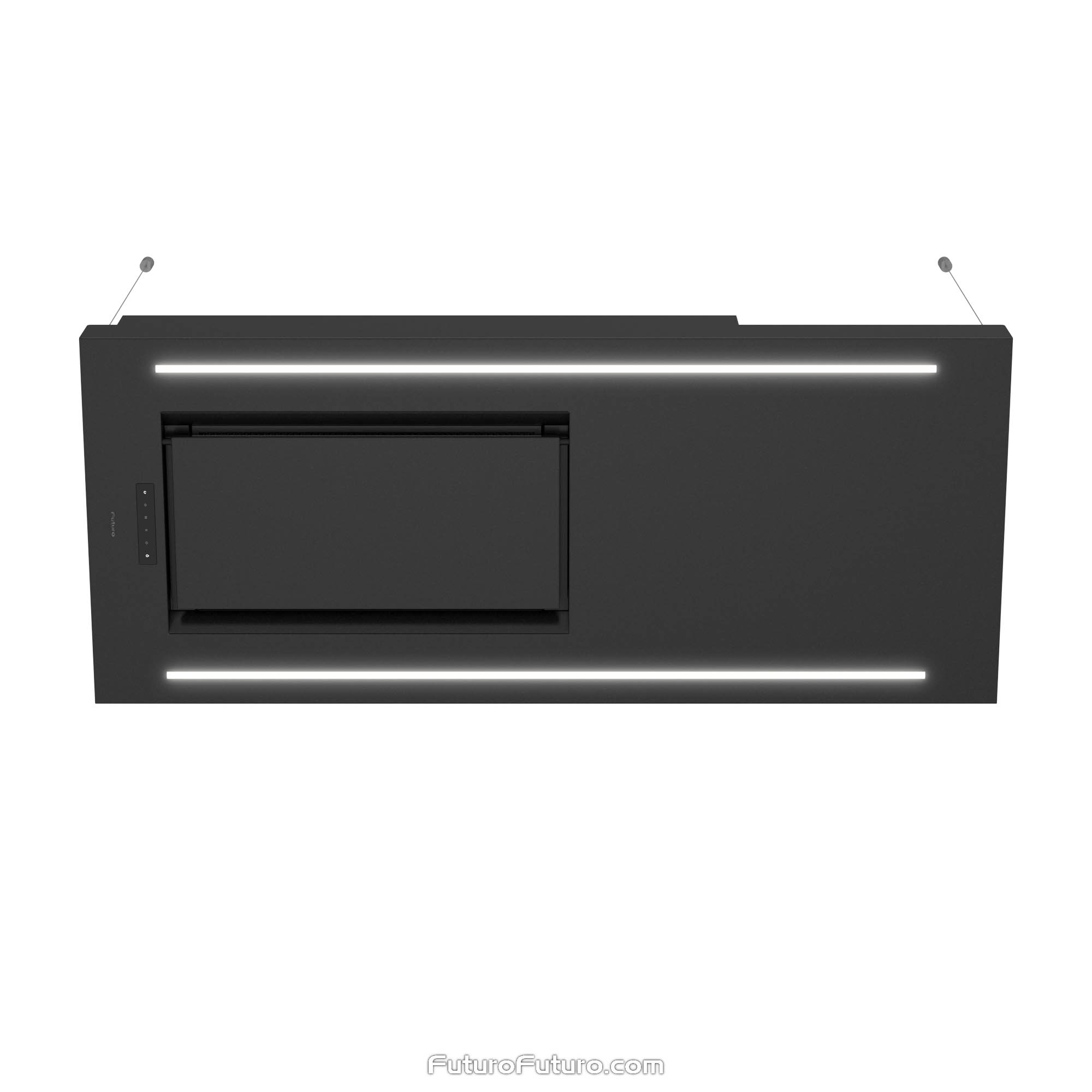 48″ Horizon Black Island Range Hood IS48HORIZONBLK