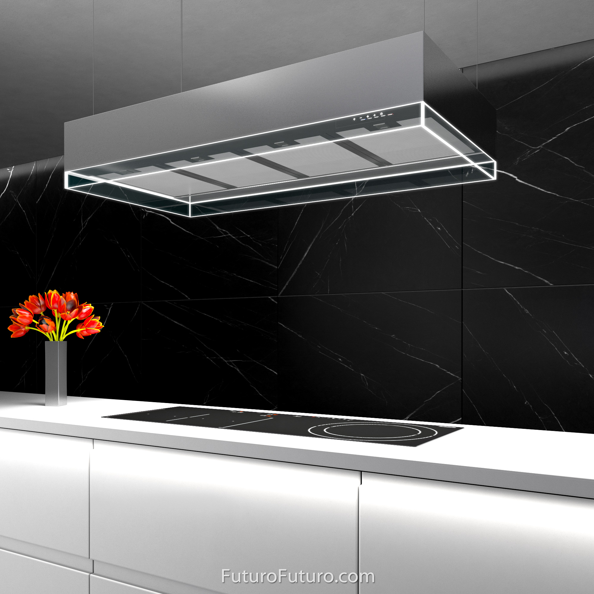 48″ Perimeter Inox Island Range Hood IS48PERIMETERINOX
