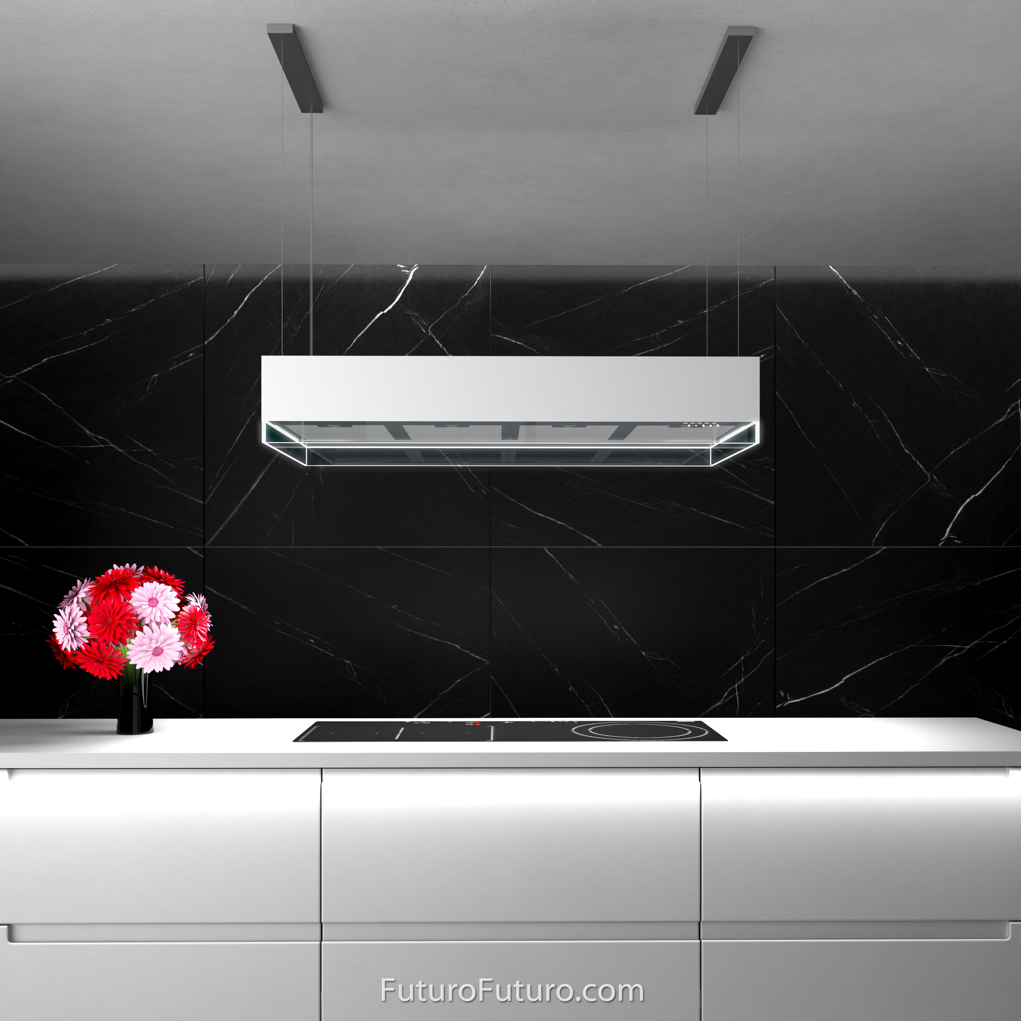 48″ Perimeter Inox Island Range Hood IS48PERIMETERINOX