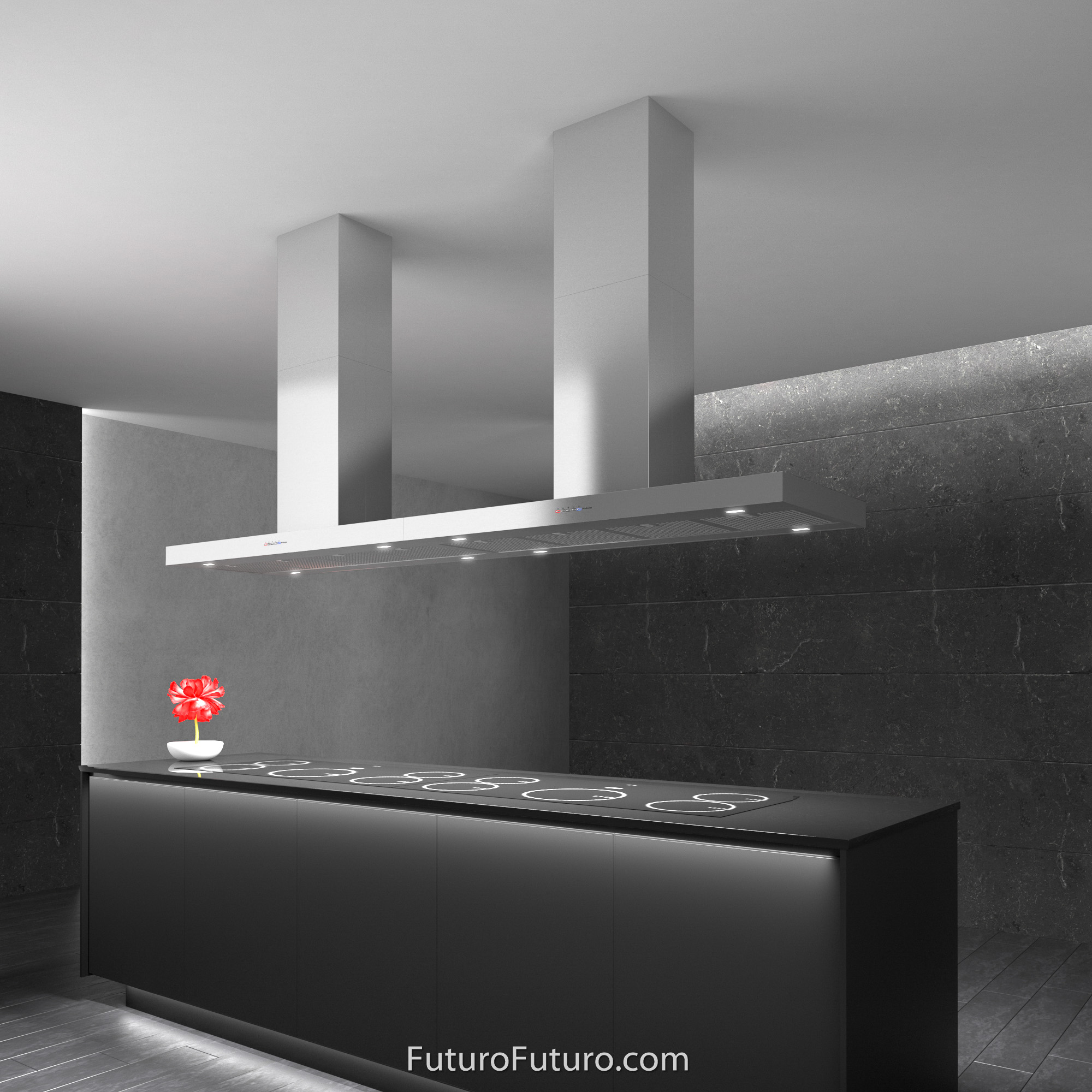 48″ Positano Island Range Hood IS48POSITANO