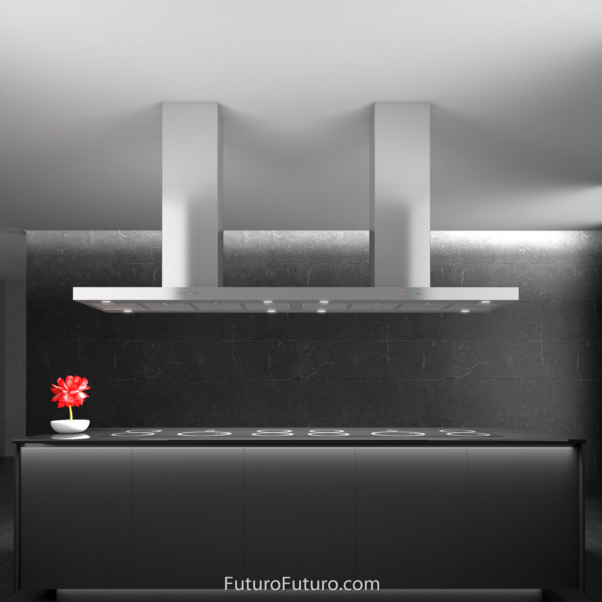 48″ Positano Island Range Hood IS48POSITANO