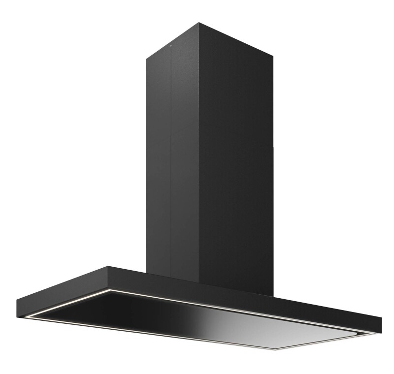 48″ Turo Black Island Range Hood IS48TUROBLK