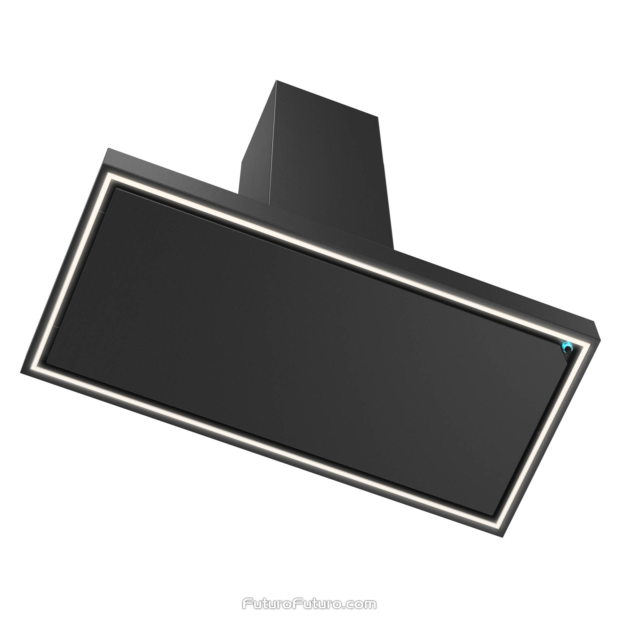48″ Turo Black Island Range Hood IS48TUROBLK
