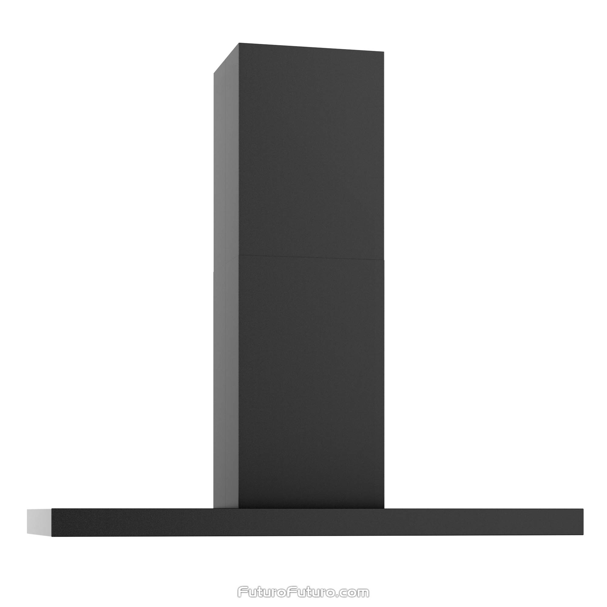 48″ Turo Black Island Range Hood IS48TUROBLK
