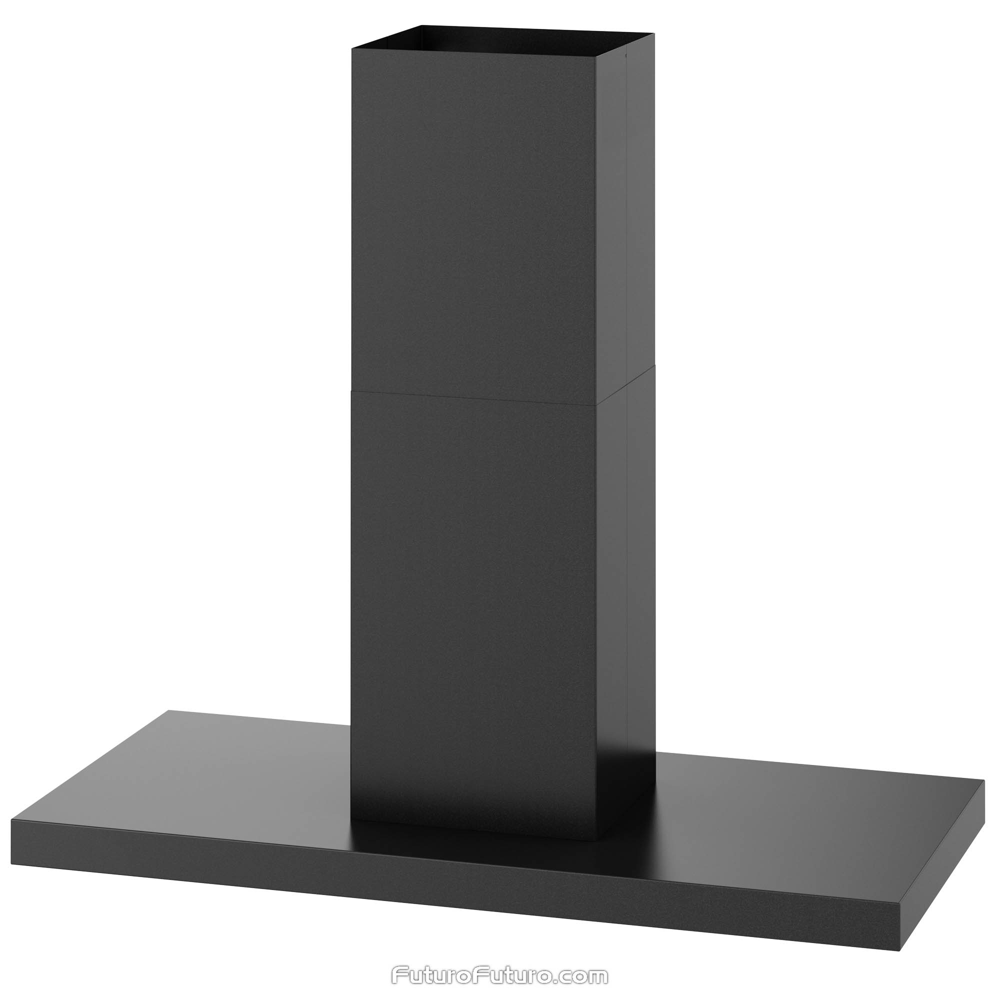 48″ Turo Black Island Range Hood IS48TUROBLK