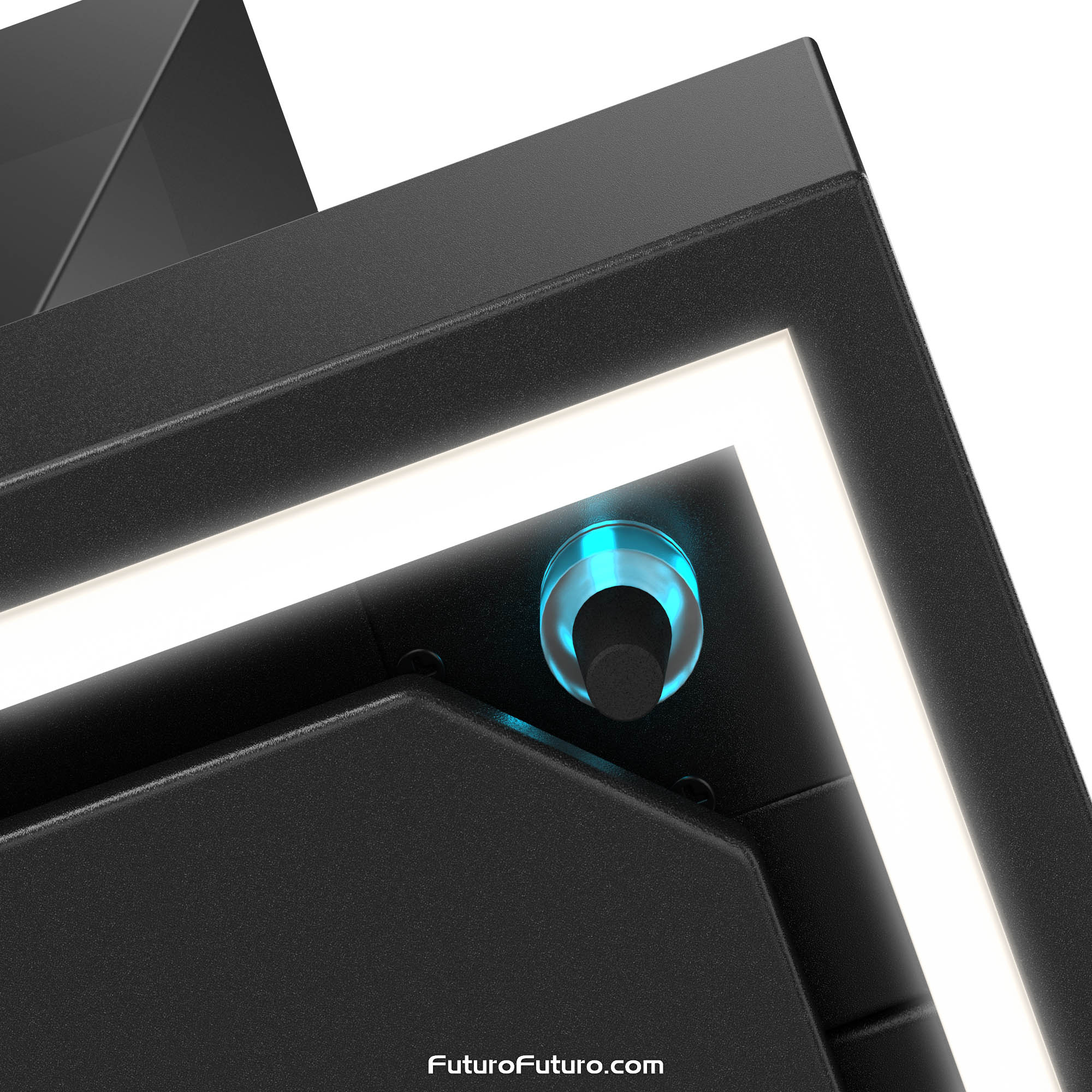 48″ Turo Black Island Range Hood IS48TUROBLK