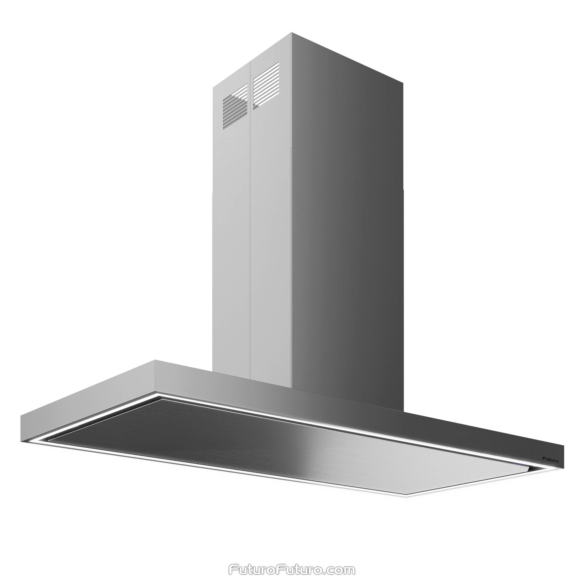 48″ Turo Inox Island Range Hood IS48TUROINOX