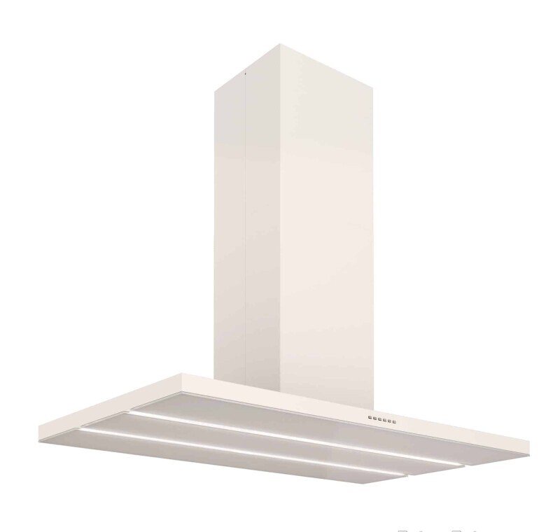 48″ Viale White Island Range Hood IS48VIALEWHT