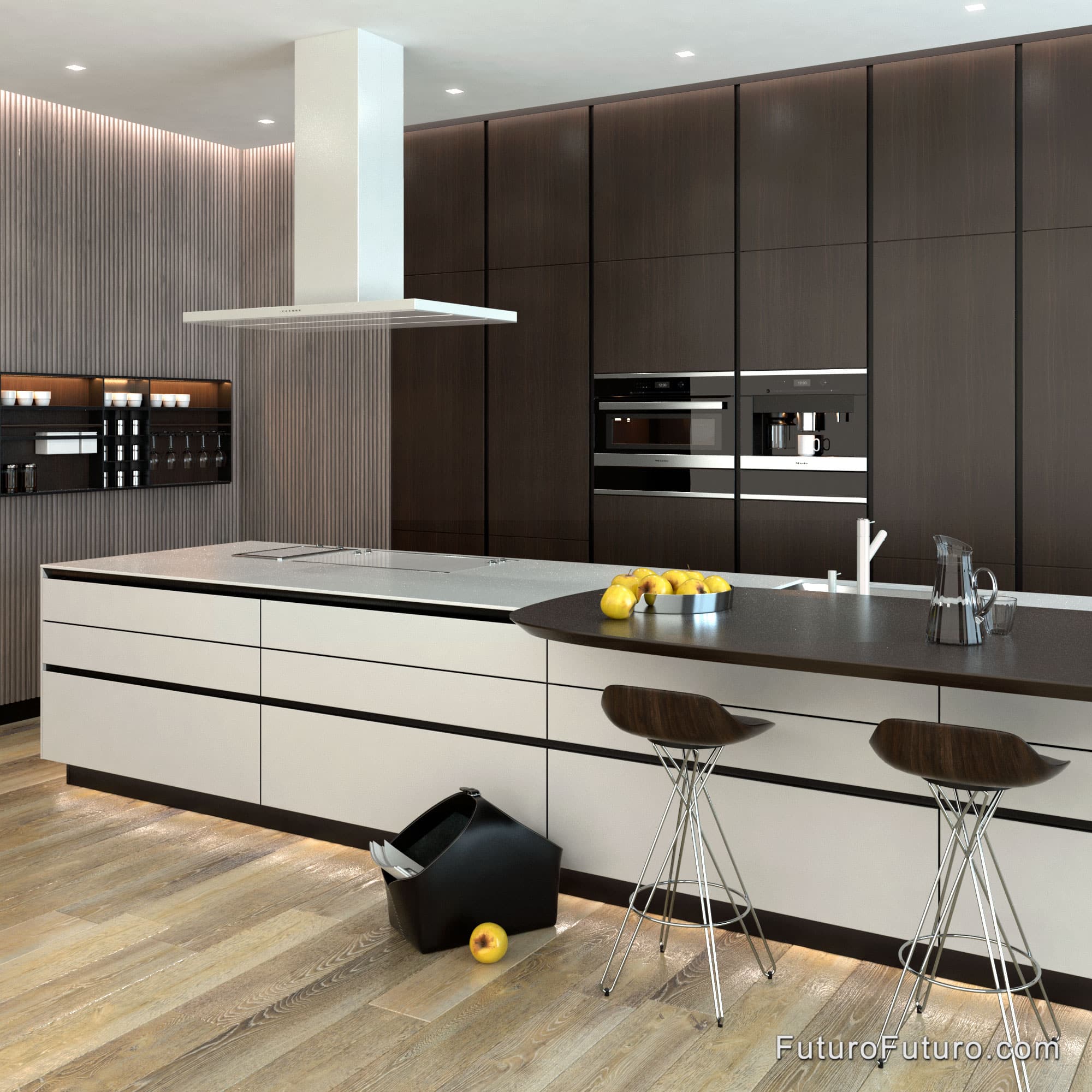 48″ Viale White Island Range Hood IS48VIALEWHT