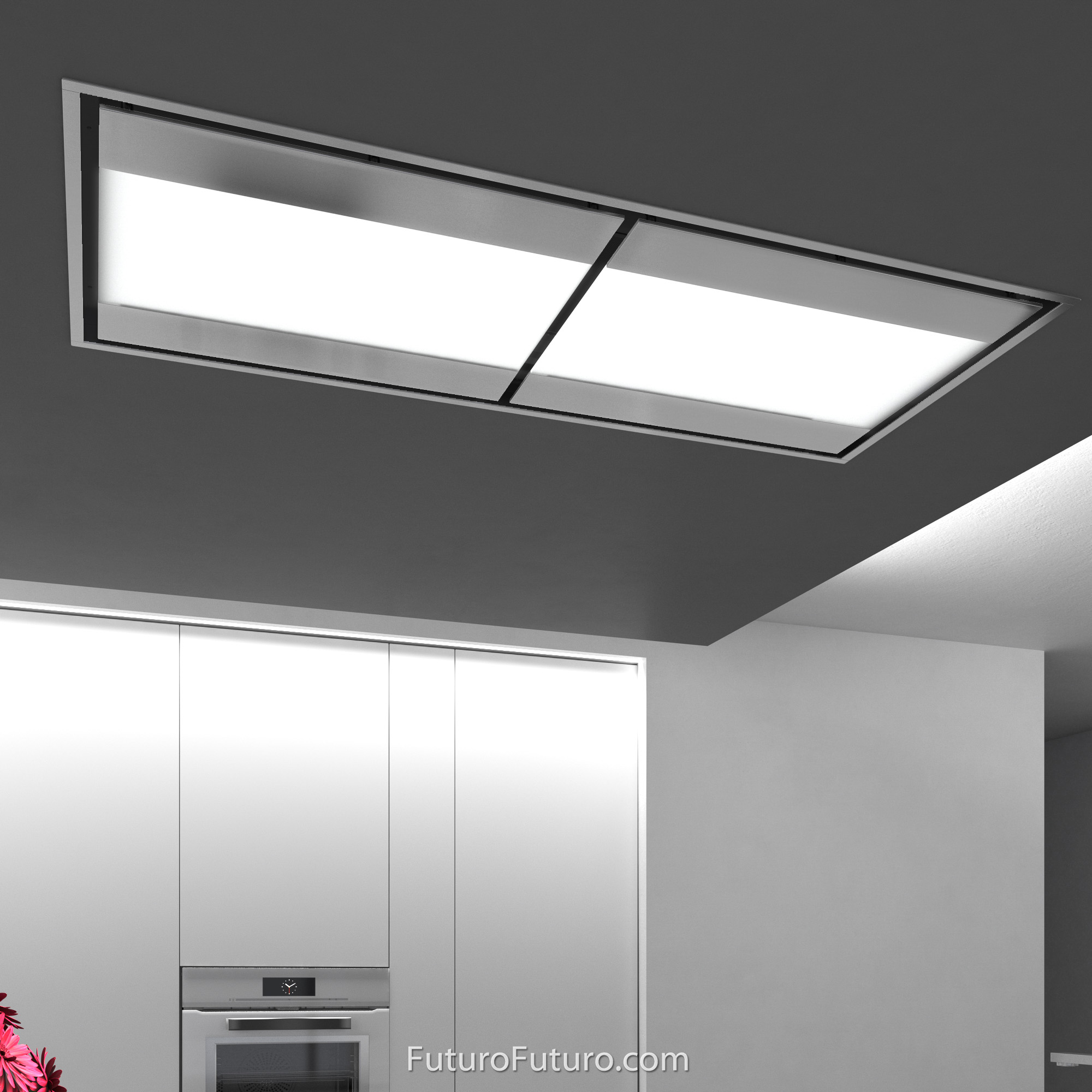 54″ Skylight Ceiling/Soffit Range Hood IS54SKYLIGHT