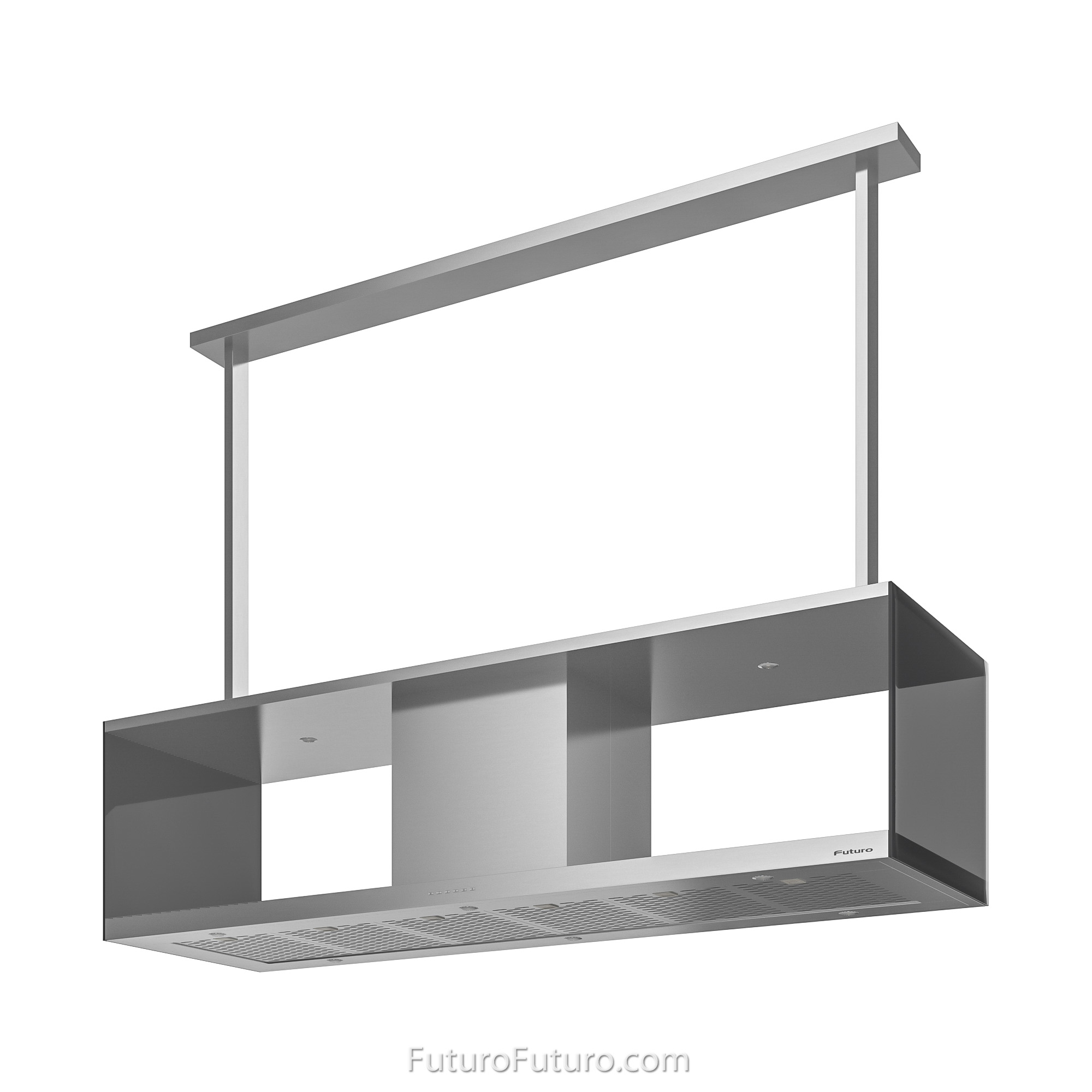 60″ Recano Island Range Hood IS60RECANO