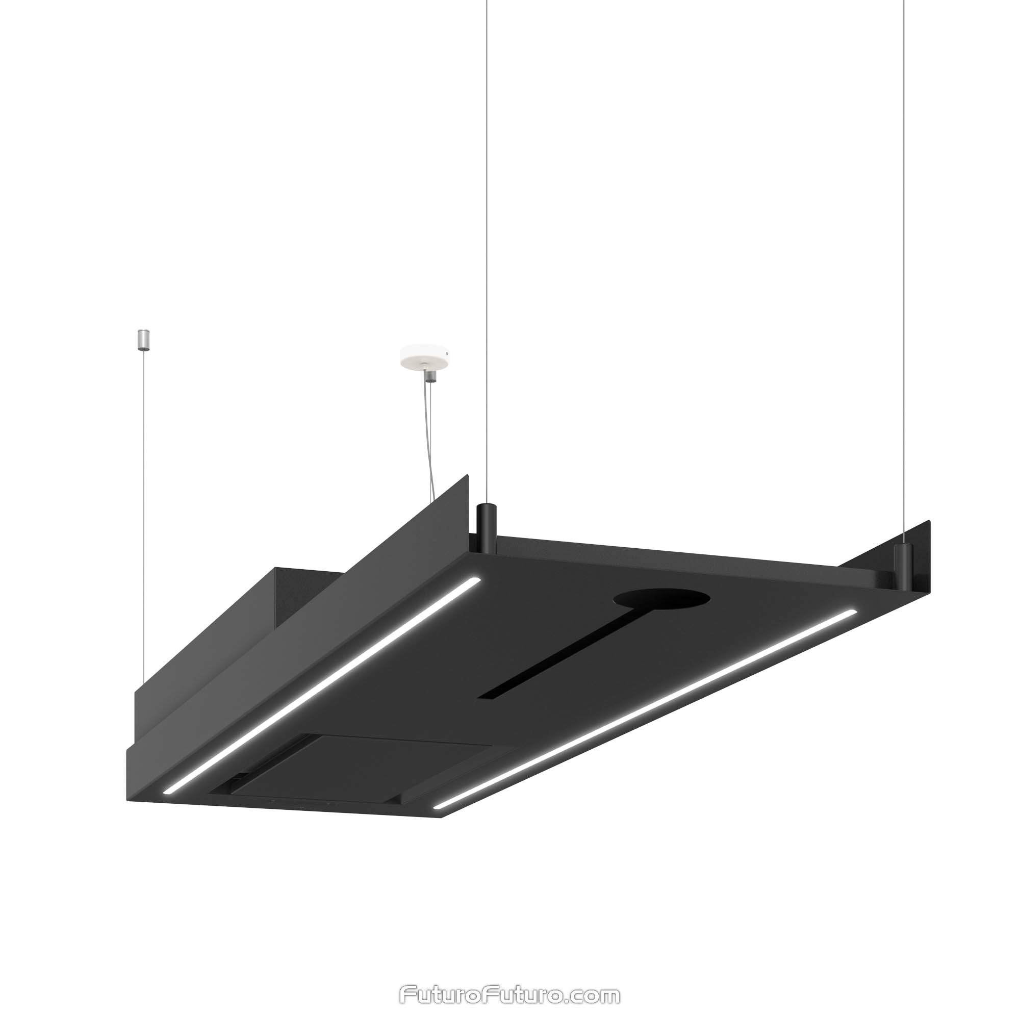 63″ Horizon Bar Island Range Hood IS63HORIZONBAR