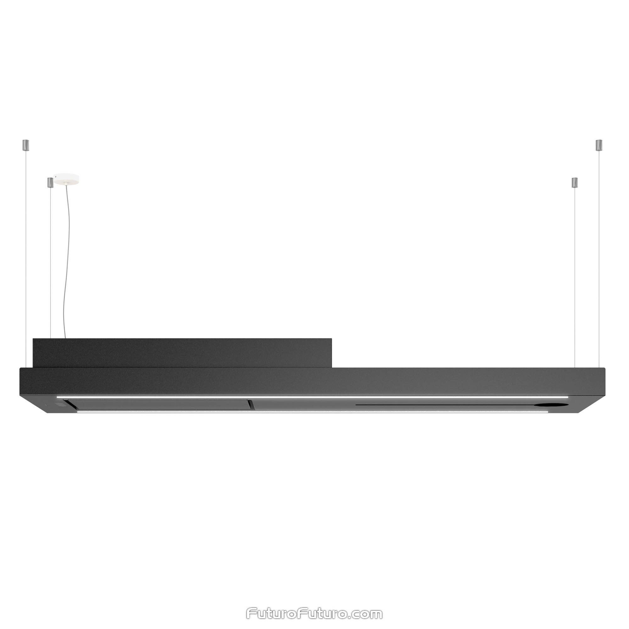 63″ Horizon Bar Island Range Hood IS63HORIZONBAR