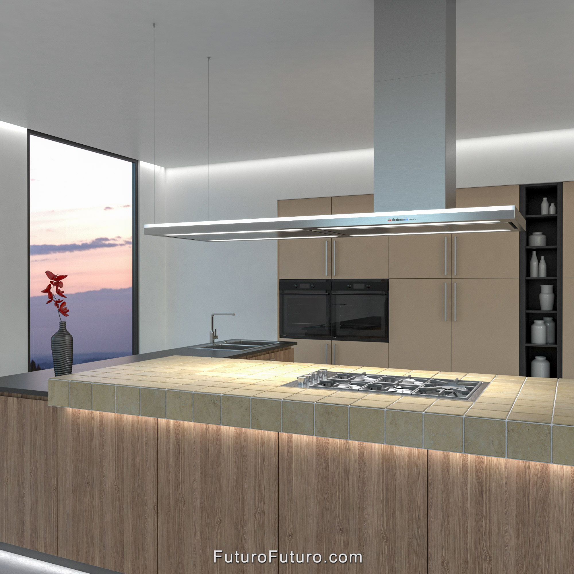 69″ Streamline Island Range Hood (RIGHT-HANDED) IS69STREAMLINERH