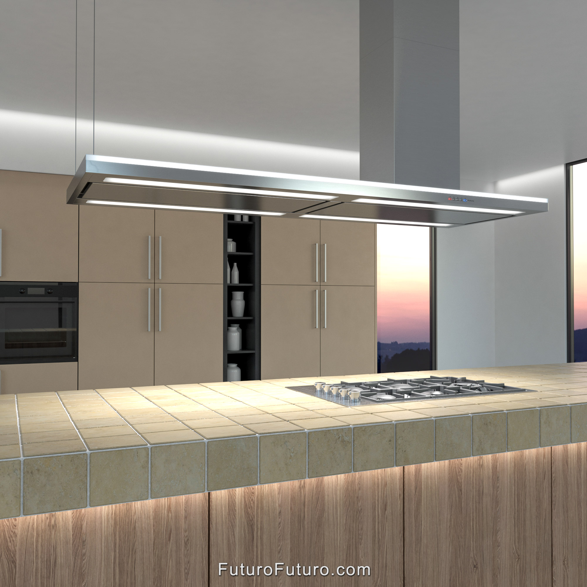 69″ Streamline Island Range Hood (RIGHT-HANDED) IS69STREAMLINERH