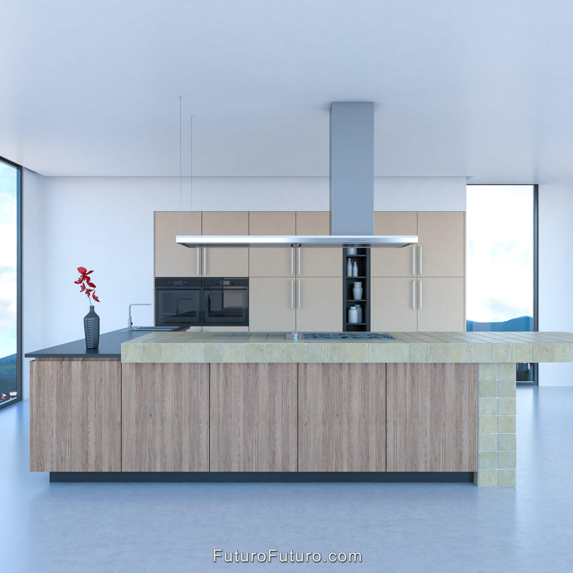 69″ Streamline Island Range Hood (RIGHT-HANDED) IS69STREAMLINERH