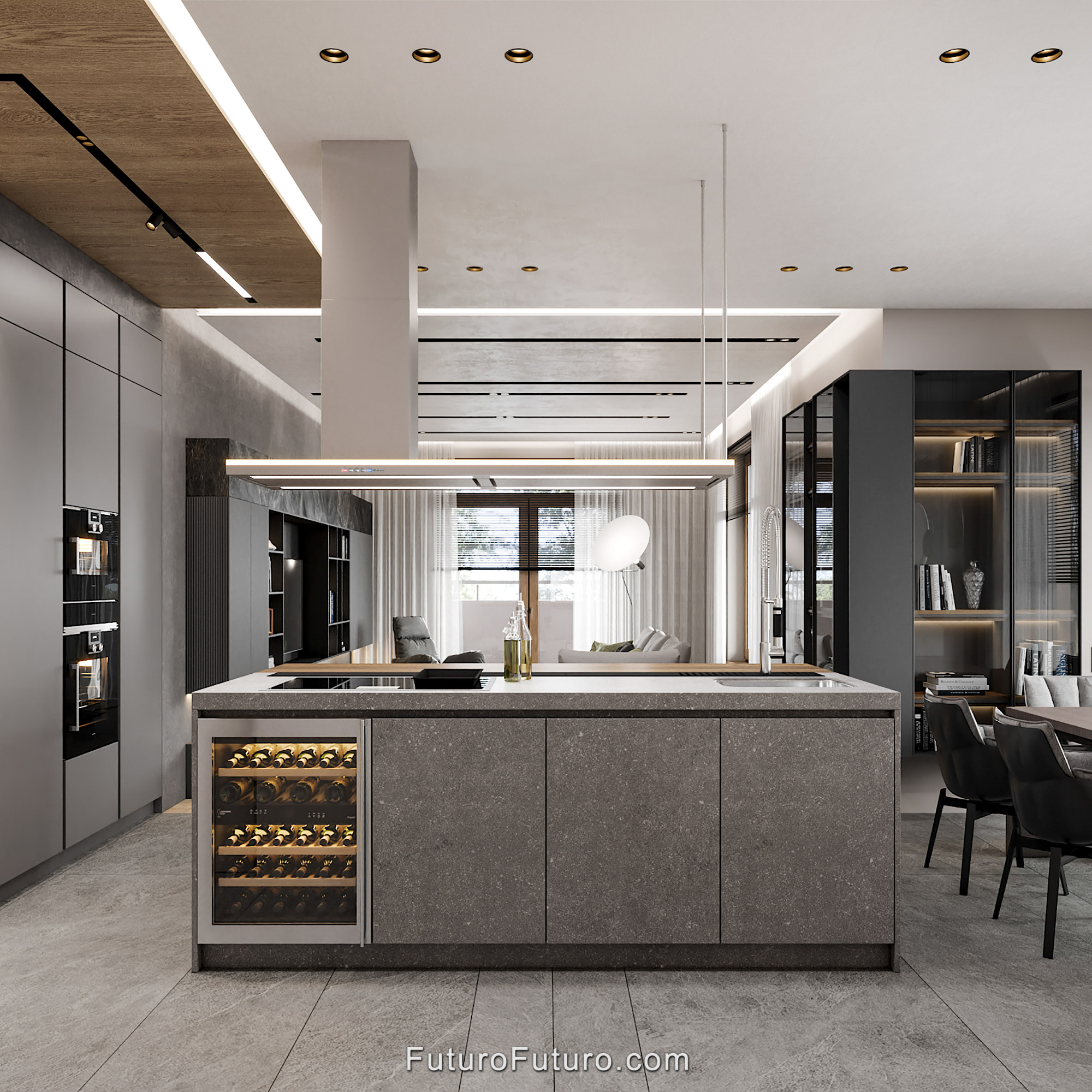 69″ Streamline Island Range Hood (RIGHT-HANDED) IS69STREAMLINERH