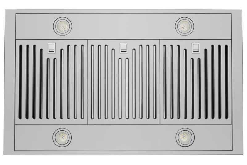 30" Hauslane Island Range Hood IS700SS30