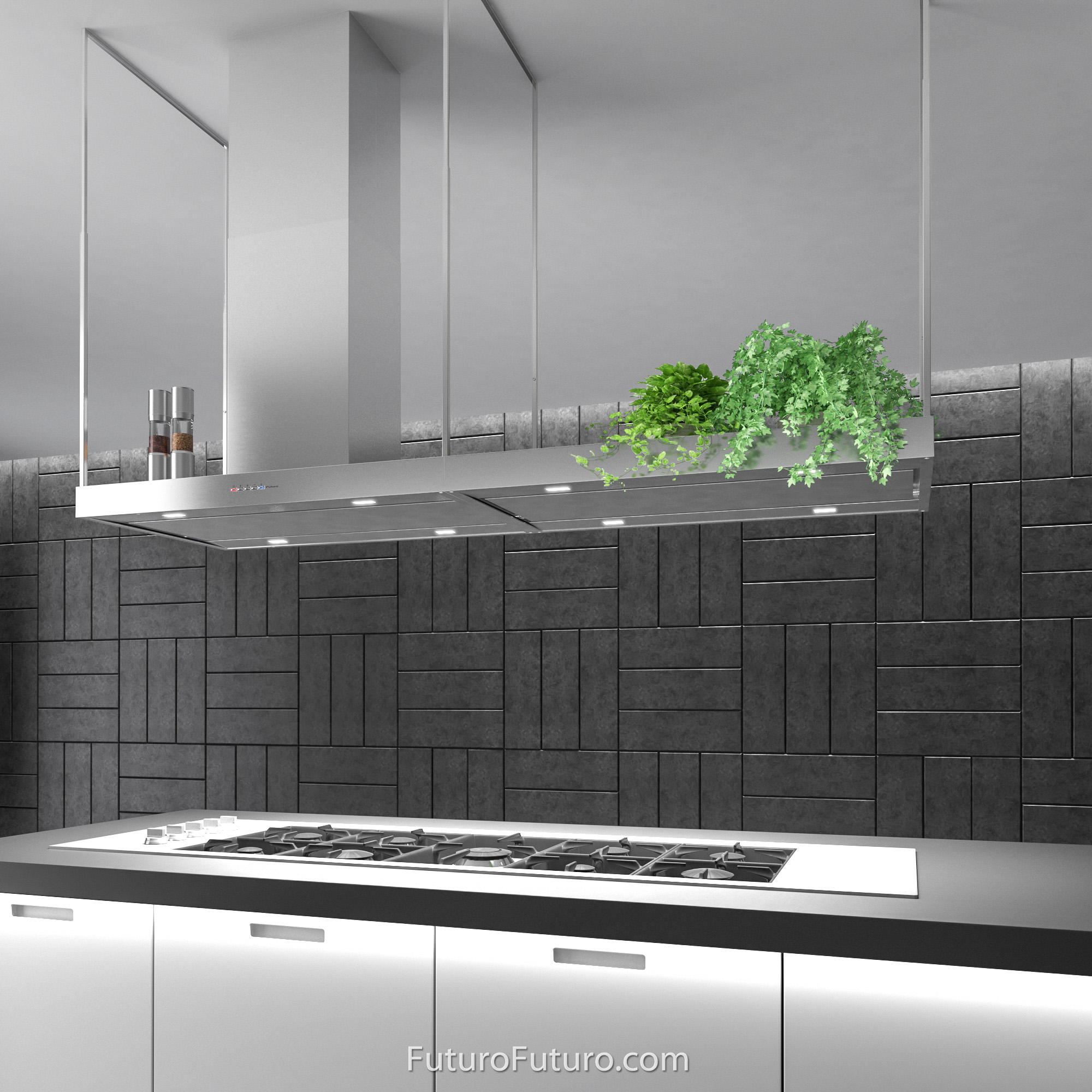 72″ Europe Station Island Range Hood IS72EUROPESTN
