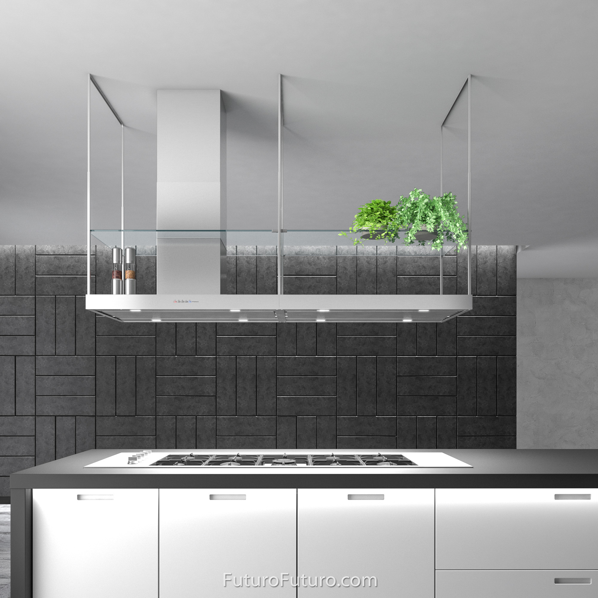 72″ Europe Station Island Range Hood IS72EUROPESTN