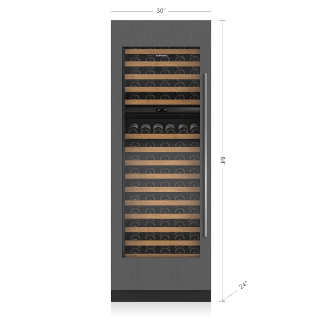 30" Designer Wine Storage - Panel Ready IW30