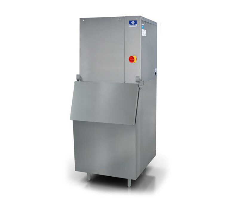 SpaceMaker Ice Machine Head, Half-Dice, Water-Cooled (V-shape bin) IYF0900W261V
