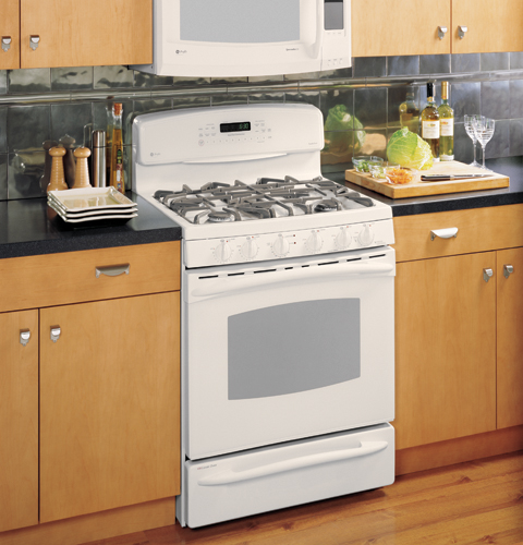 30" Free-Standing Dual-Fuel Double Oven Range J2B918CEKCC