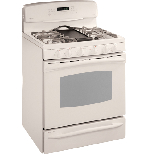 30" Free-Standing Dual-Fuel Double Oven Range J2B918CEKCC, product image 2 of 6
