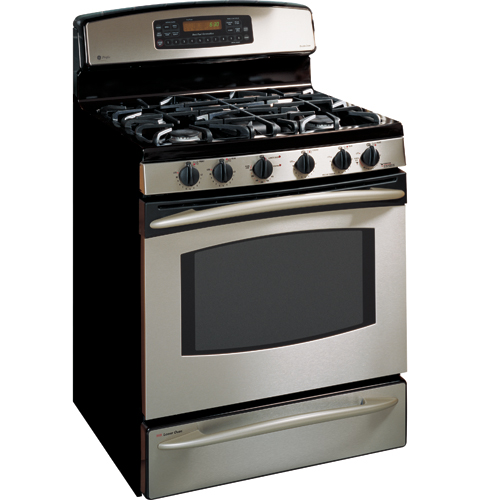 30" Free-Standing Dual-Fuel Double Oven Range J2B918SEKSS, product image 2 of 10