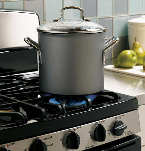 30" Free-Standing Dual-Fuel Double Oven Range J2B918SEKSS, product image 4 of 10