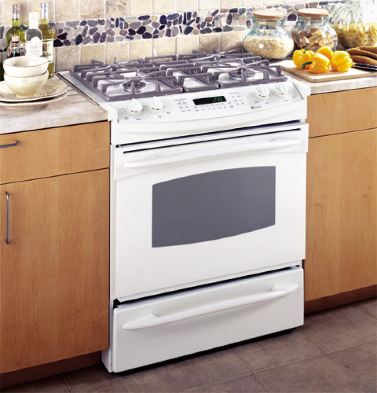 30" Dual Fuel Slide-In Range J2S968THWW