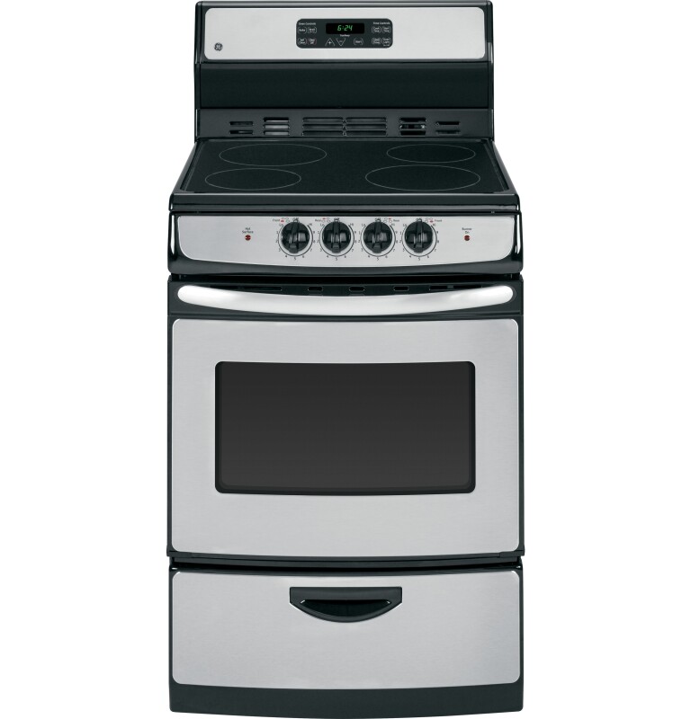 24" Self Clean Free-Standing Electric Range JA624RNSS
