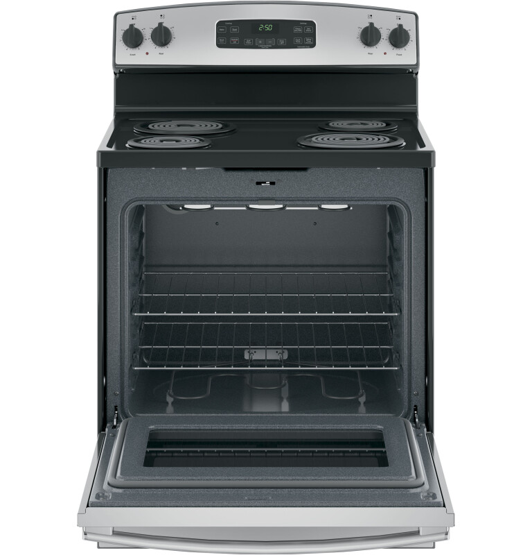 30" Free-Standing Electric Range JB250RKSS, product image 2 of 11