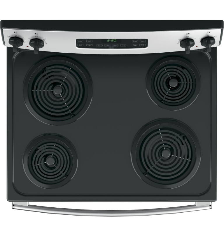 30" Free-Standing Electric Range JB250RKSS, product image 3 of 11