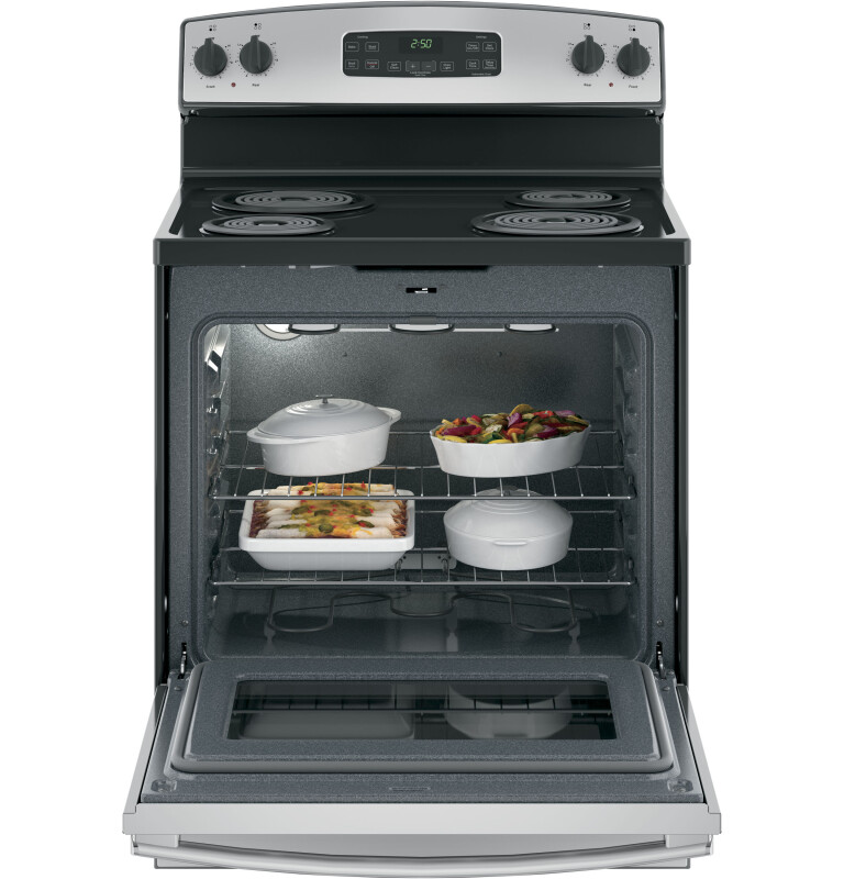 30" Free-Standing Electric Range JB250RKSS, product image 9 of 11