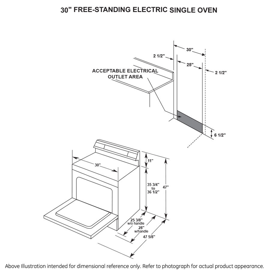 30" Free-Standing Self-Clean Electric Range view 13