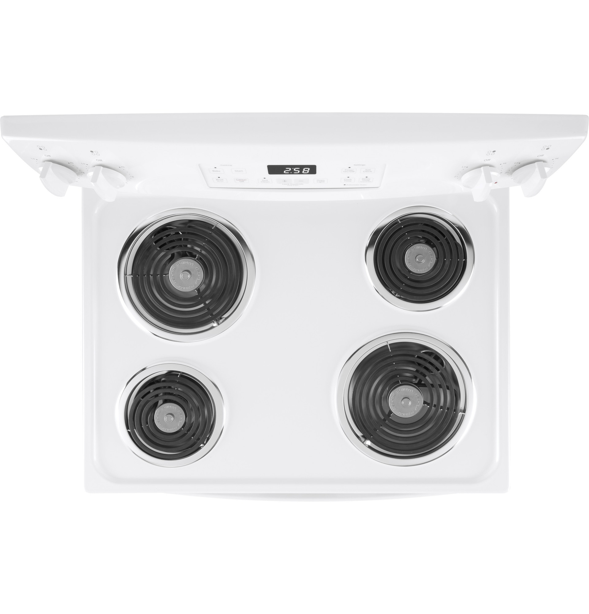30" Free-Standing Self-Clean Electric Range JB258DMWW