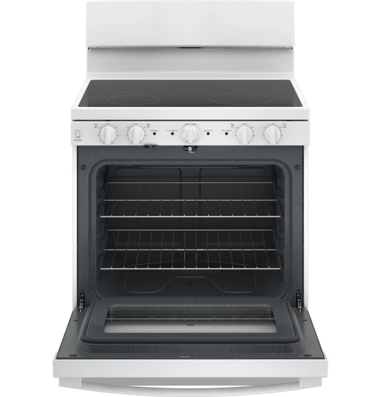 30” Free-standing Electric Radiant Smooth Cooktop Range view 2