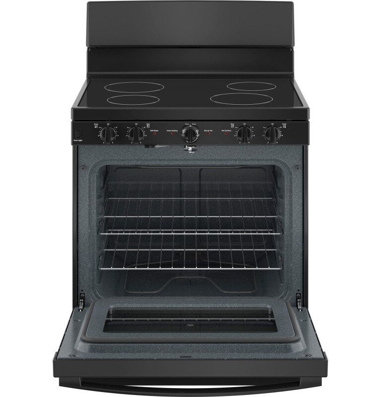 30” Free-Standing Electric Radiant Smooth Cooktop Range view 2