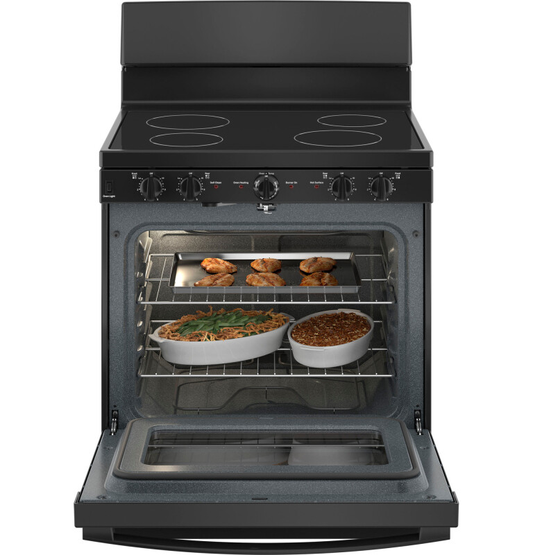 30” Free-Standing Electric Radiant Smooth Cooktop Range view 3
