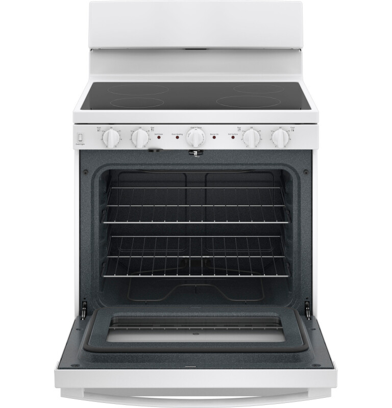30” Free-Standing Electric Radiant Smooth Cooktop Range view 2